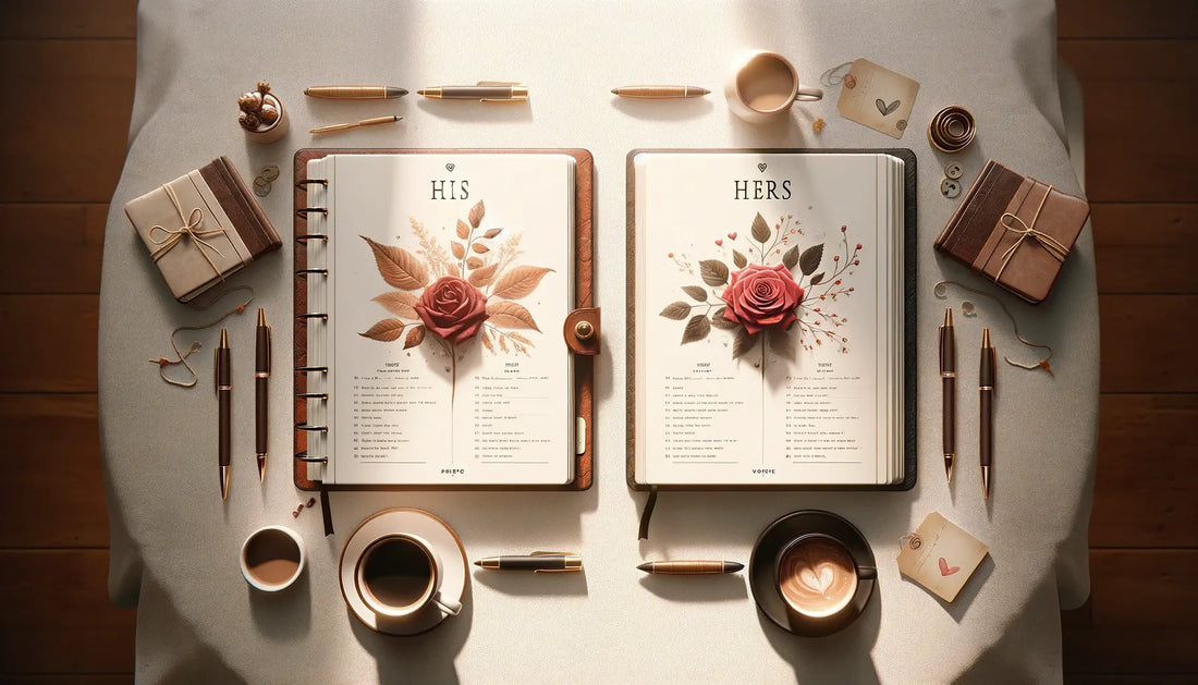 couple journaling