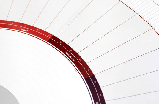 Round Calander Circular Calendar 2025 (Printed & Digital) - The Round Method